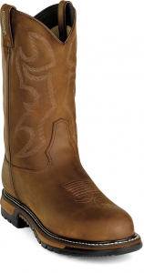 Rocky Branson Waterproof Steel Toe Western Boots