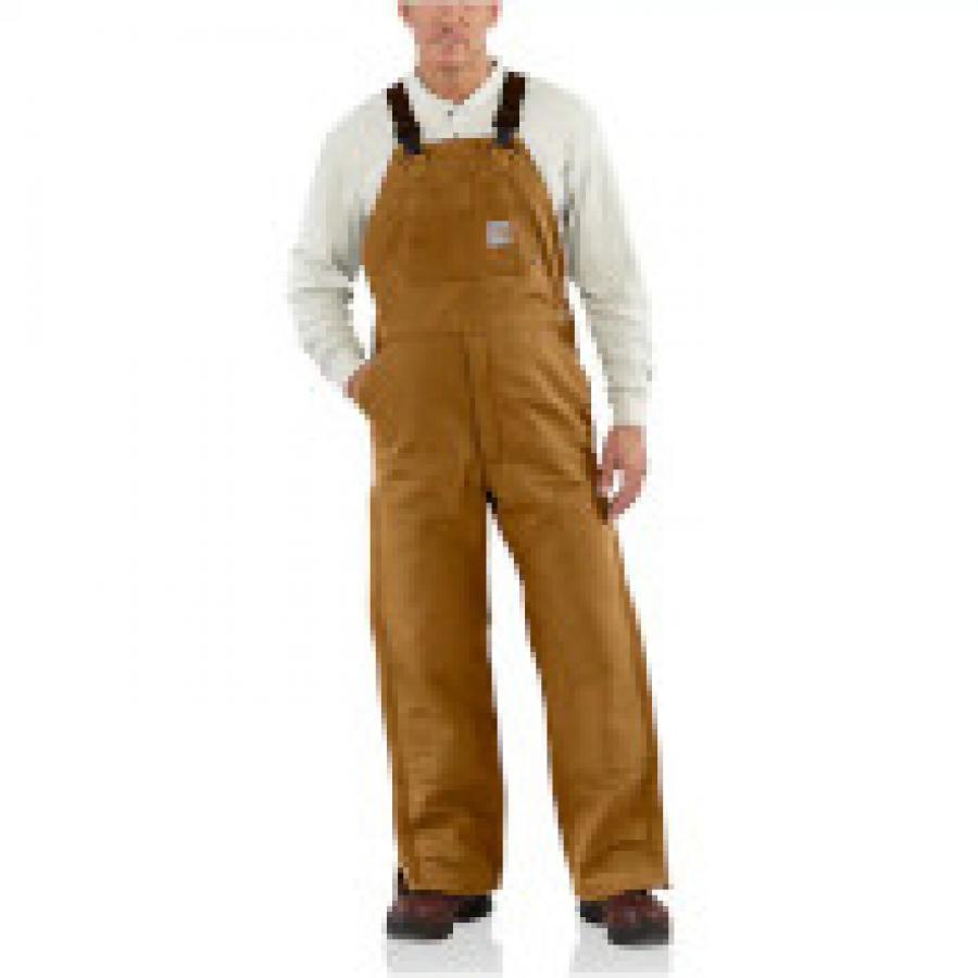 Flame-Resistant Duck Bib Overall/Quilt-Lined - 3 Warmest Rating (In-store Prices May Be Lower)