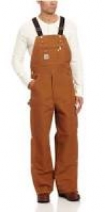 R37 Loose Fit Firm Duck Bib Overall- In Store prices May Be Lower Please Call