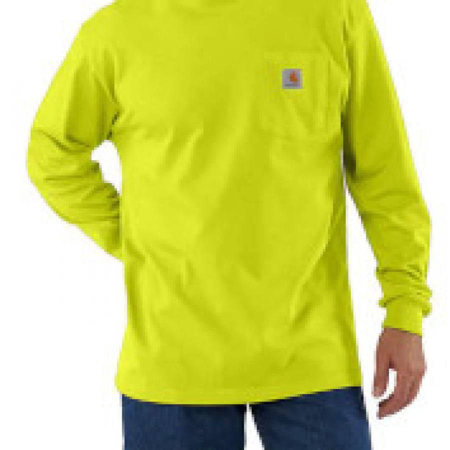 Loose Fit Heavyweight Long-Sleeve Pocket T-shirt (In-Store Prices May Be Lower)