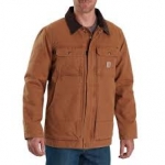 103283 Full Swing Relaxed Fit Washed Duck Insulated Traditional Coat In Store Prices May Be Lower Please Call
