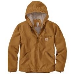 104392 Washed Duck Sherpa-Lined Jacket In Store Prices May Be Lower Please Call
