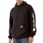 K288 Loose Fit Midweight Logo Sleeve Graphic Sweatshirt-In Store prices May Be Lower Please Call